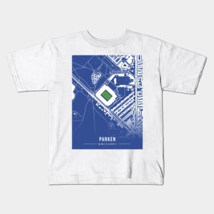 Parken Map Design Kids T-Shirt